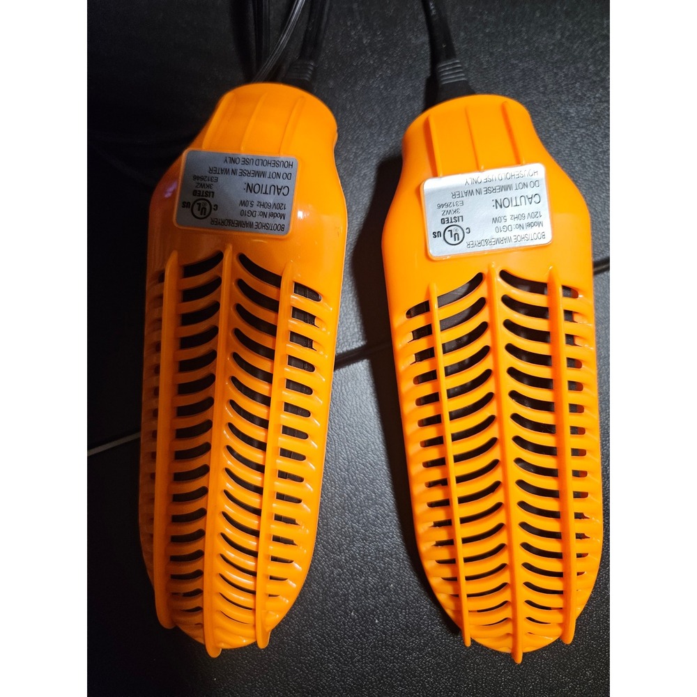 DryGuy Boot Shoe Warmer Dryer Unisex OS Orange DG10 Portable Electric Thermal - Picture 3 of 4